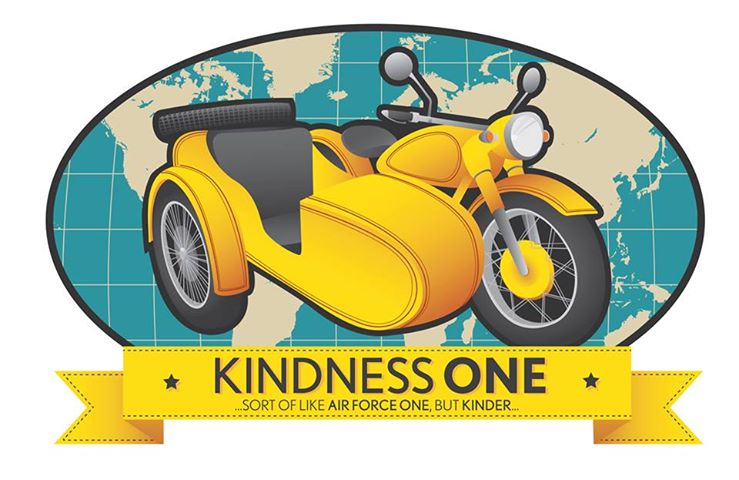 riding around the world on kindness