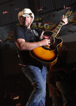 Toby Keith - Buffalo Chip -Motorcycle Rally russ brown attorney night