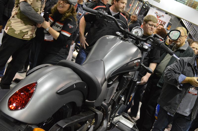 2015 Victory Gunner - photos courtesy of International Motorcycle Show.
