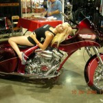 Motorcycle show los Angeles, California
