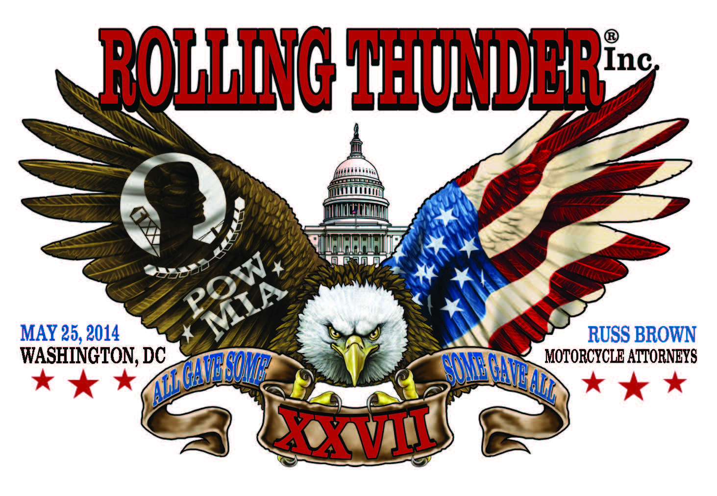 Rolling Thunder 2014 DC Bowe RBrown